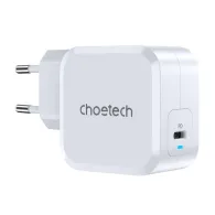 PD8007 USB-C PD45W încărcător de putere Choetech EU (alb)