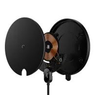 Baseus Digital LED 15W încărcător wireless inductiv (negru)