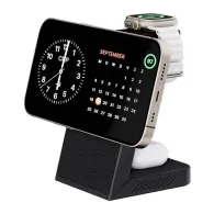 Încărcător wireless, INVZI, MGF7B, 3 în 1, 15W