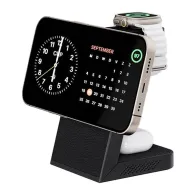 Încărcător wireless, INVZI, MGF7B, 3 în 1, 15W