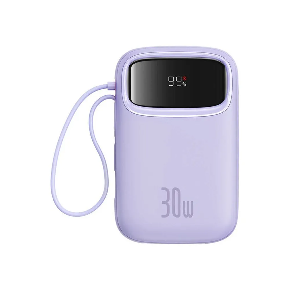 Baseus QPow 2 10000mAh 30W 2xUSB-C powerbank (violet)