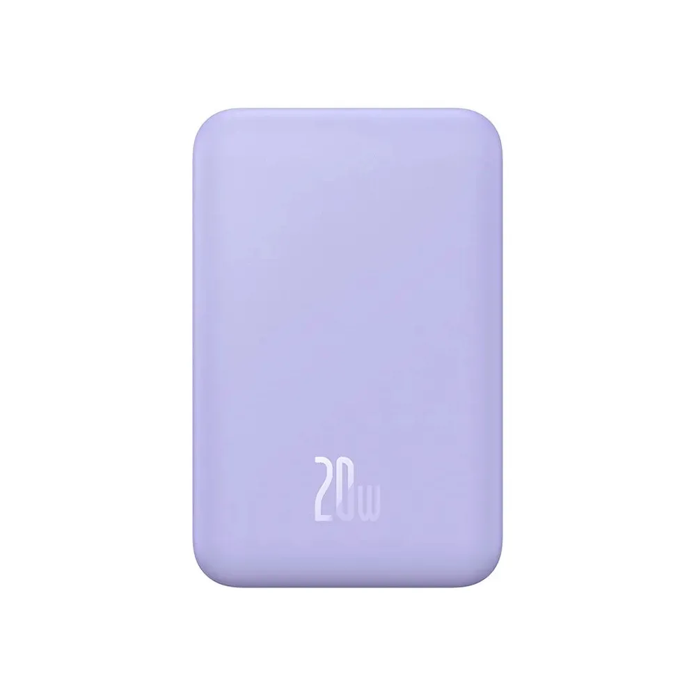 Magnetic Mini Powerbank Baseus 5000mAh 20W (violet)