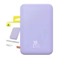 Magnetic Mini Powerbank Baseus 5000mAh 20W (violet)