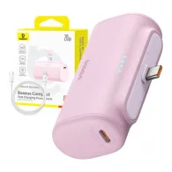 Powerbank Baseus Compact USB-C 5000mAh, 20W (roz)