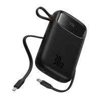 Powerbank Baseus QPow 2 10000mAh 30W 2xUSB-C (negru)