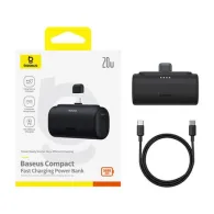 Powerbank OS-Baseus Compact IP 5000mAh 20W (negru)