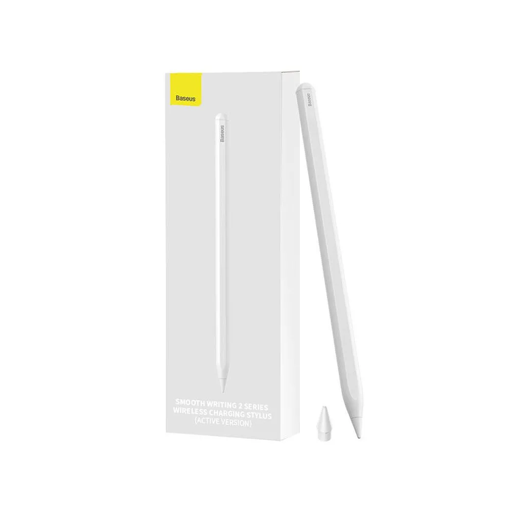 Baseus Smooth Writing 2 stilou activ / stilou (alb)