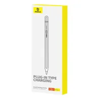 Baseus Smooth Writing Series stylus activ cu încărcare wireless, fulger (alb)