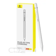 Baseus Smooth Writing Series stylus activ cu încărcare wireless, fulger (alb)
