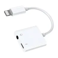 Adaptor audio Lightning / 3,5 mm Joyroom S - Y105 (alb)