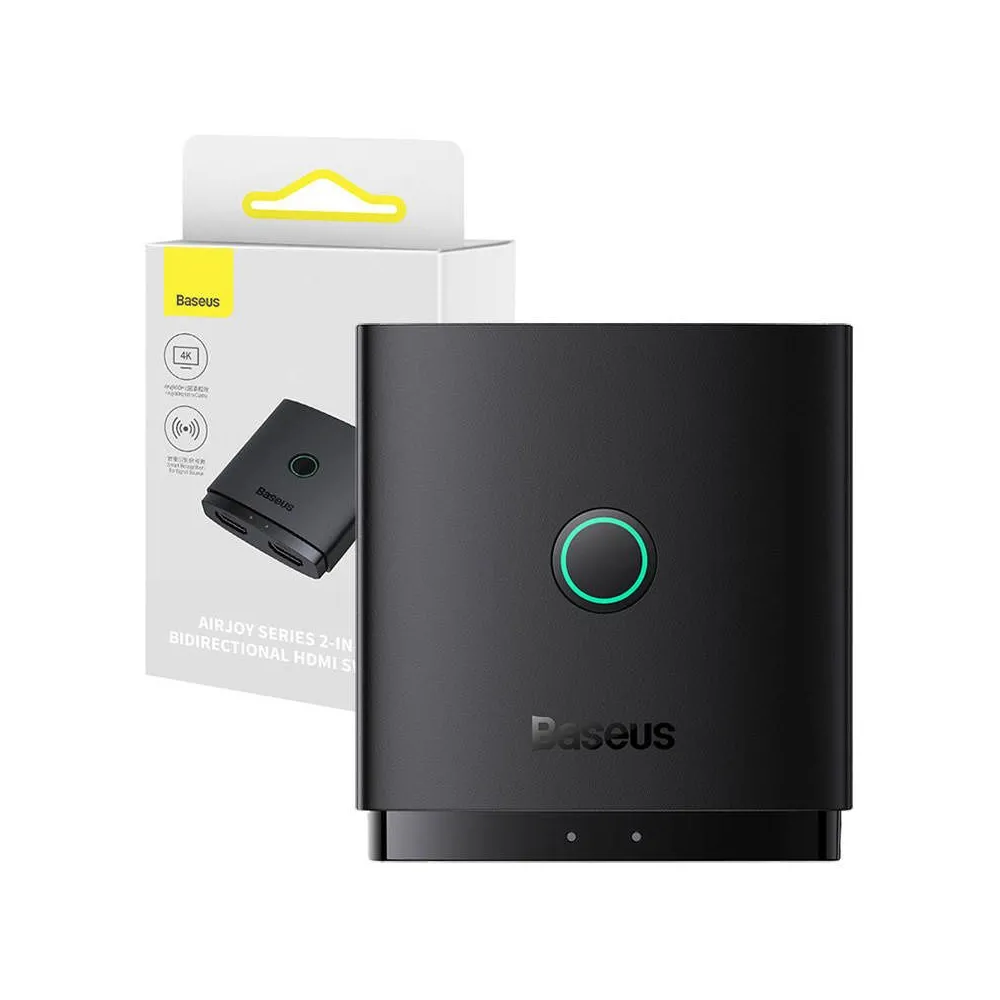 Adaptor HDMI Baseus 2in1 (negru)