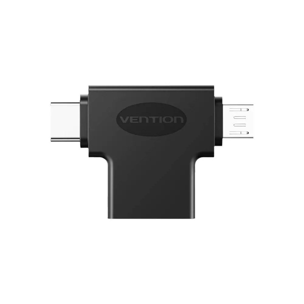 Adaptor OTG USB 3.0 la USB-C și Micro USB Vention CDIB0