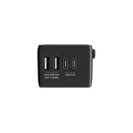 Blitzwolf BW-TA1 4-in-1 Adaptor de călătorie 2xUSB + C + PD 20W