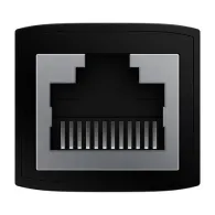 Conector de rețea Baseus, 2 bucăți, seria AirJoy (negru)