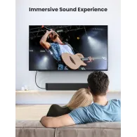 Ugreen 70890 cablu audio Toslink Negru