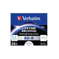 Verbatim M-Disc 4x BD-R 25 Giga Bites 5 buc.