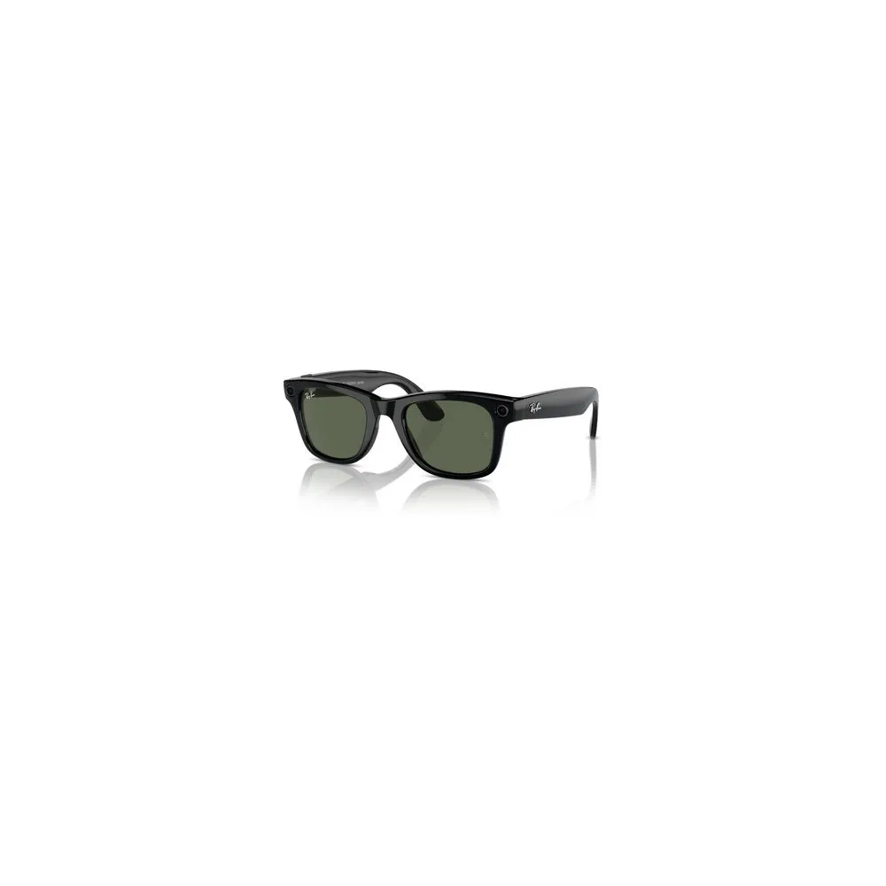 RAYBAN Meta Wayfarer Shiny BLACK/GREEN