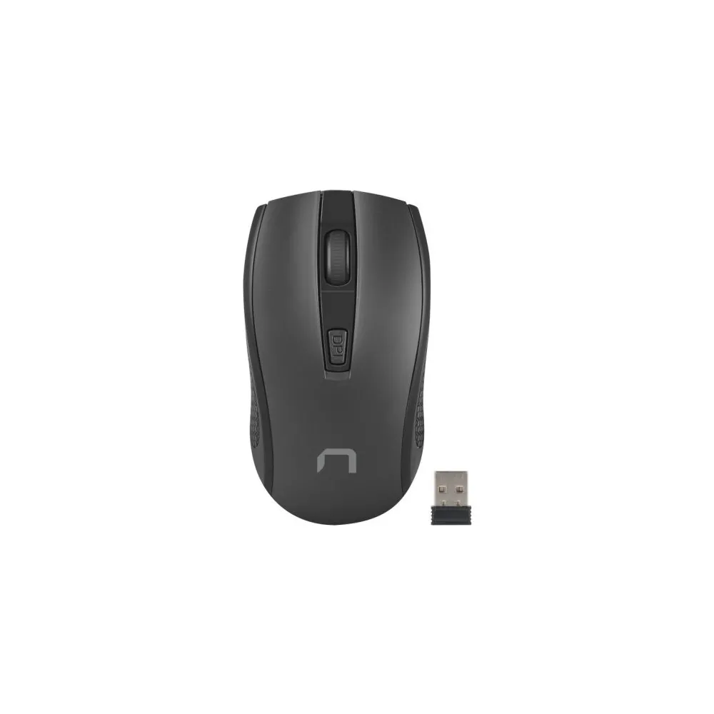 Mouse Optic Natec by Genesis Jay 2, USB Wireless, 1600dpi, Black