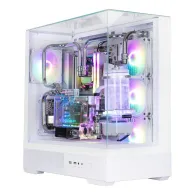Zalman P40 Prism Plus White Midi Tower Alb