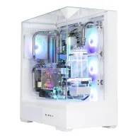Zalman P40 Prism Plus White Midi Tower Alb