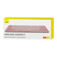 Baseus K01A Wireless Tri-Mode Keyboard Baby Pink
