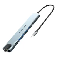 Stație de andocare Blitzwolf BW-TH5 10in1 USB-C (argintiu)