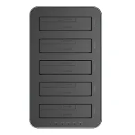 Stație de andocare Orico pentru HDD / SSD de 2,5" / 3,5", 5Gbps, USB-C la USB-C/A cu funcție de clonare (negru)