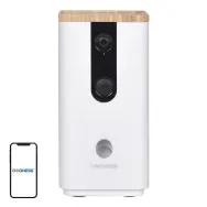 Alimentator inteligent pentru gustări cu cameră T03 Dogness (alb)