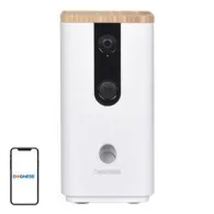 Alimentator inteligent pentru gustări cu cameră T03 Dogness (alb)