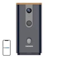 Alimentator inteligent pentru gustări cu cameră T03 Dogness (negru)