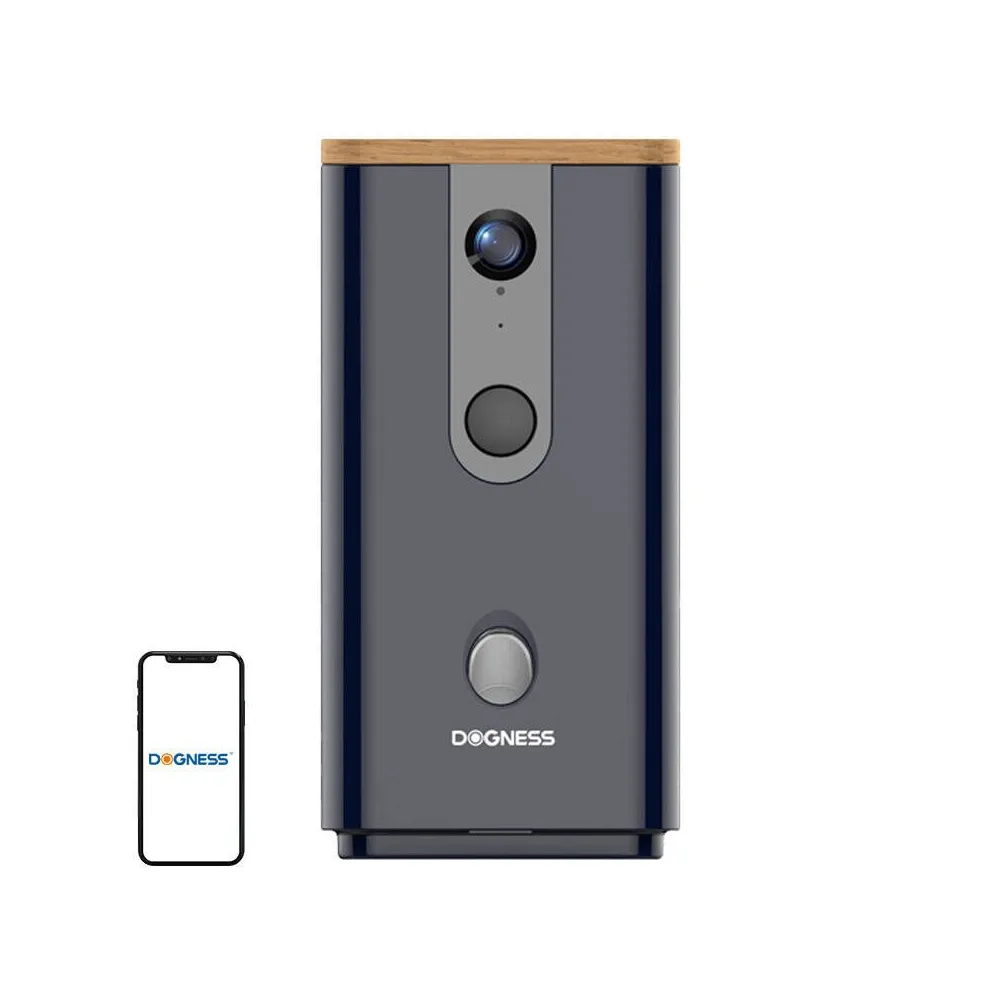 Alimentator inteligent pentru gustări cu cameră T03 Dogness (negru)