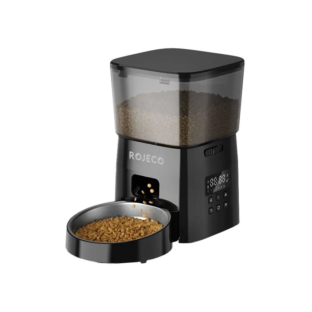 Dispenser alimente automat pentru animăluțe Rojeco 2L