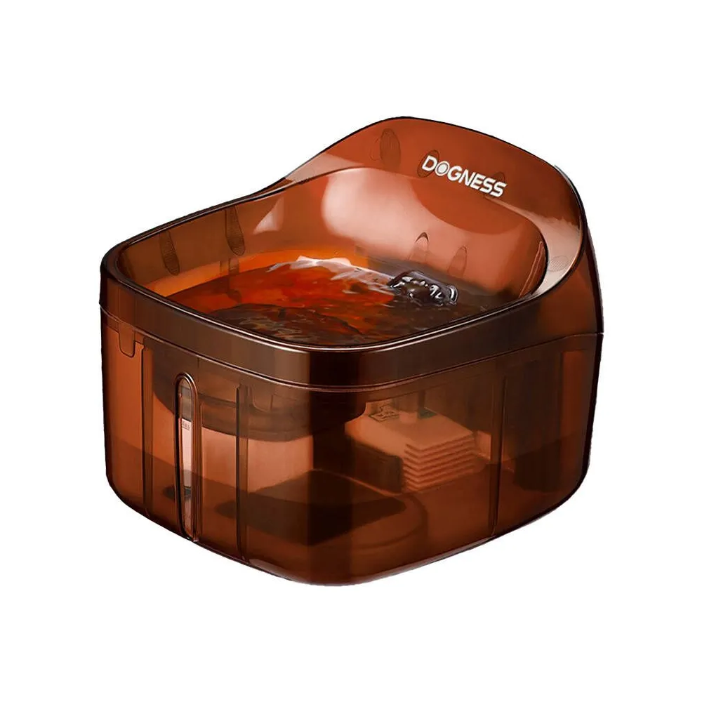 Fântână de apă pentru animale Dogness D01 2l (maro)