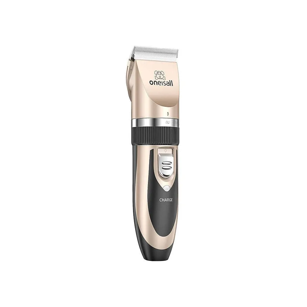 Oneisall P2 Pet Trimmer / Clippers + Foarfece + Pieptene Set (Aur)