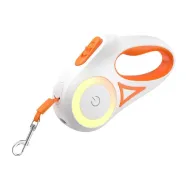 Lesă automată 3m Rojeco (portocaliu)