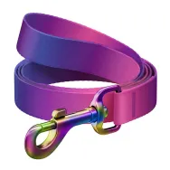 WAUDOG gradient nylon lesă câine, 20mm lățime, 122cm lungime, violet