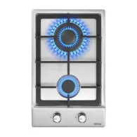 Aragaz pe gaz cu două zone IsEasy MGBS-312A (oțel inoxidabil)