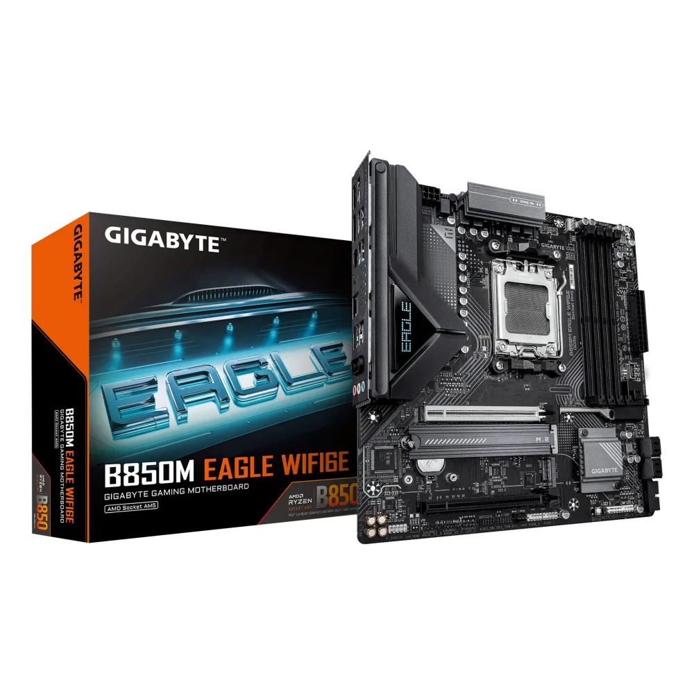 GIGABYTE B850M EAGLE WIFI6E AMD B850 Mufă AM5 micro-ATX