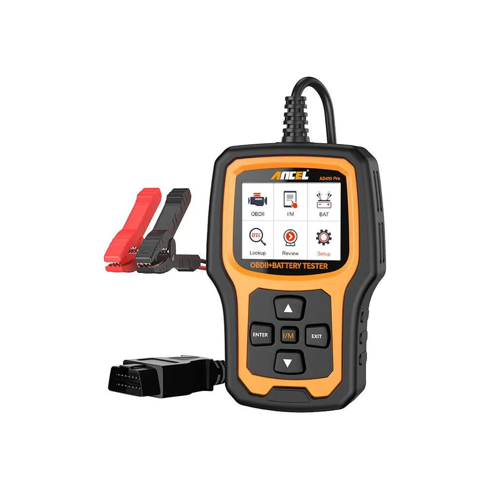 2in1 Scanner de diagnostic OBD2 și tester de baterie Ancel AD410 PRO