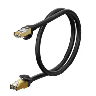 Cablu de rețea Baseus Ethernet RJ45, 10Gbps, 1m (negru)