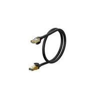 Cablu de rețea Baseus Ethernet RJ45, 10Gbps, 1m (negru)