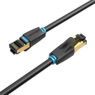 Cablu de rețea CAT8 SFTP Vention IKABF 40Gbps 1m negru