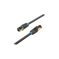 Cablu de rețea CAT8 SFTP Vention IKABF 40Gbps 1m negru