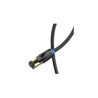Cablu de rețea CAT8 SFTP Vention IKABK 40Gbps 8m Negru