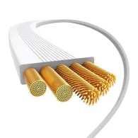 Baseus USB-C la USB-C 100W cablu de încărcare (alb) Bayern Edition