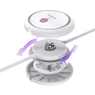 Baseus USB-C la USB-C 100W cablu de încărcare (alb) Bayern Edition