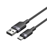 Cablu USB 2.0 A la USB-C 3A Vention CTNBF 1 M (negru)