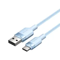 Cablu USB 2.0 A la USB-C 3A Vention CTNLF 1M (albastru)