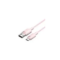 Cablu USB 2.0 A la USB-C 3A Vention CTNPH 2M (roz)