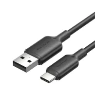 Cablu USB 2.0 A la USB-C 3A Vention CTQBF 1M (negru)